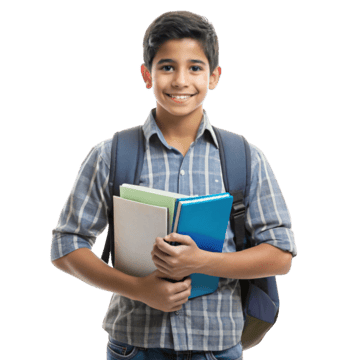 Estudiante feliz